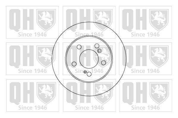 QUINTON HAZELL Тормозной диск BDC5057